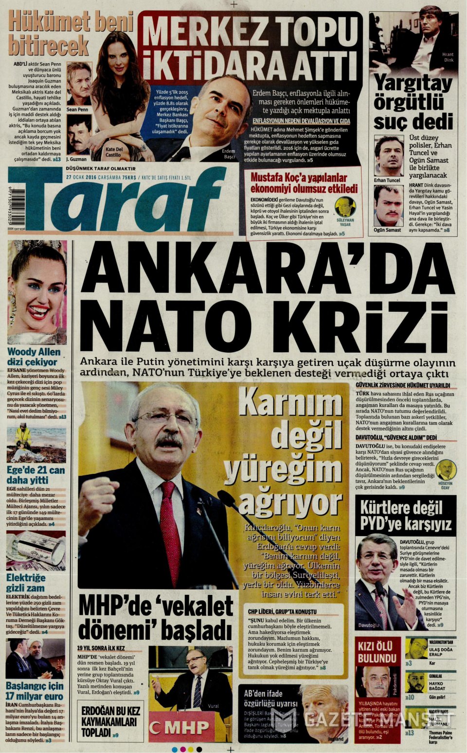 Gazeteler bugün ne yazdı? - 558