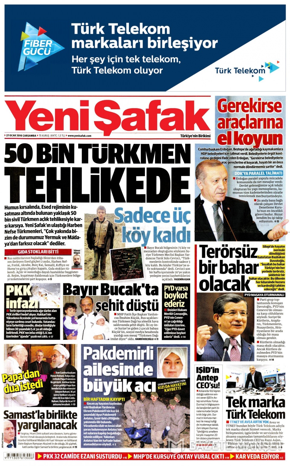 Gazeteler bugün ne yazdı? - 854