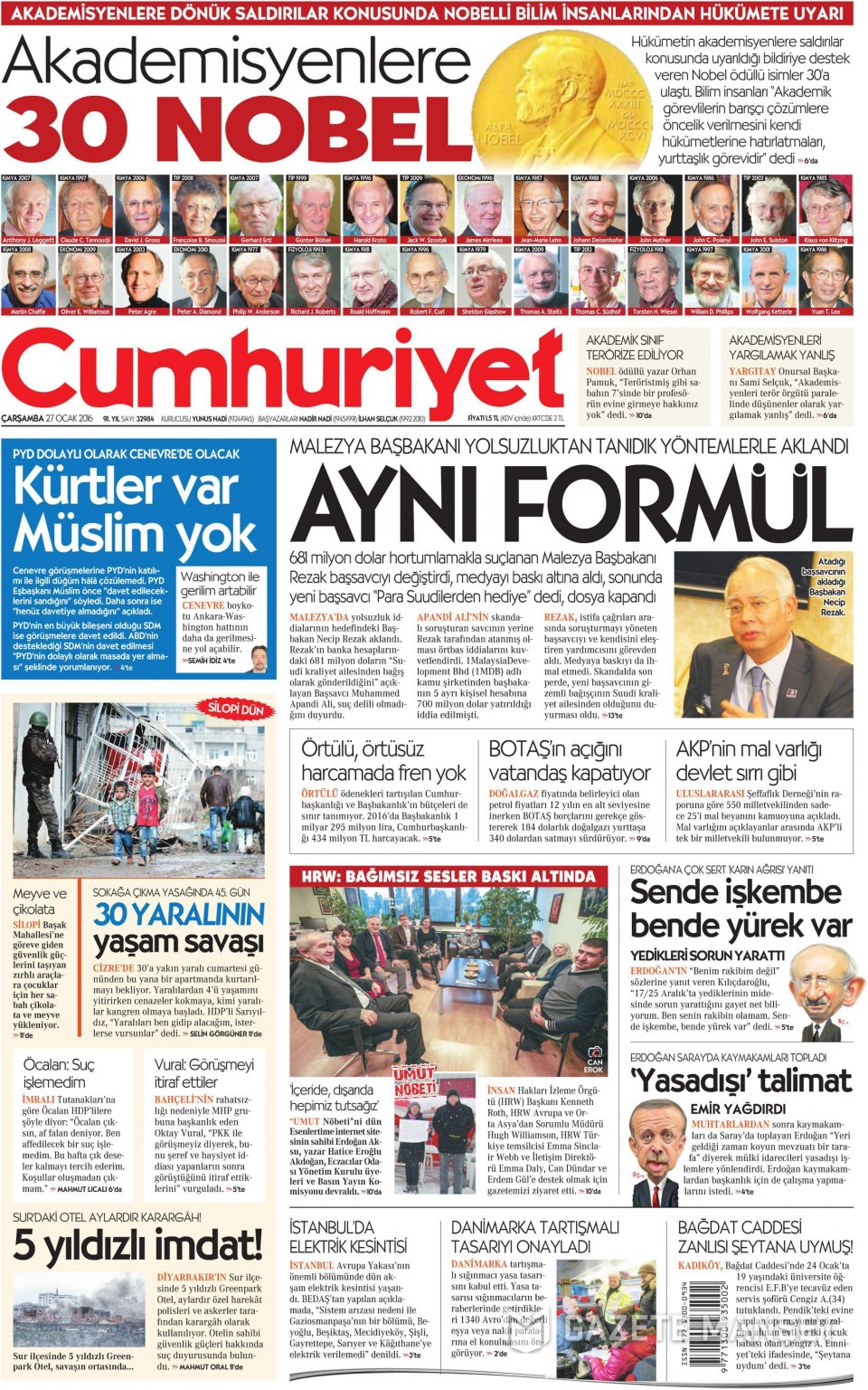 Gazeteler bugün ne yazdı? - 942