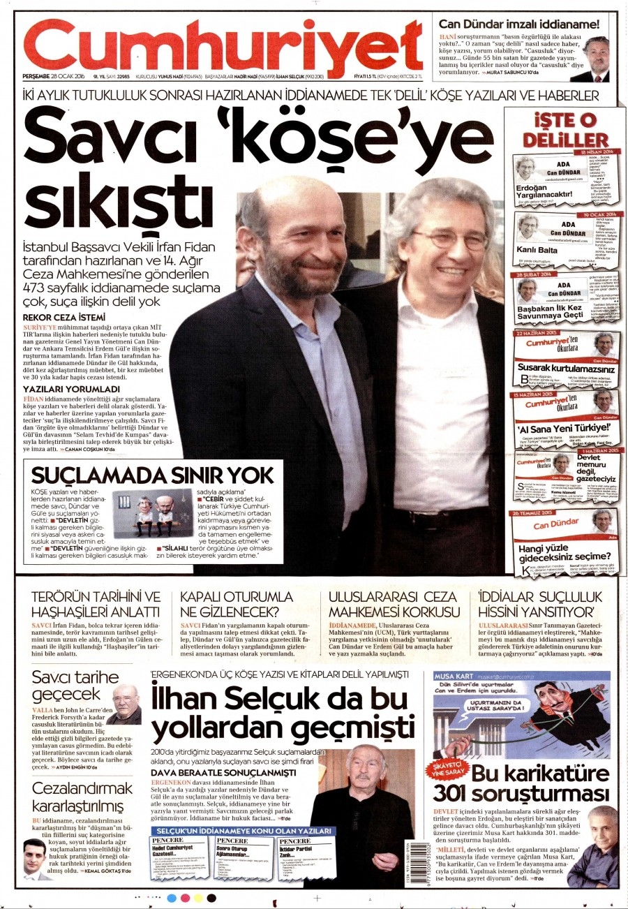 Gazeteler bugün ne yazdı? - 5