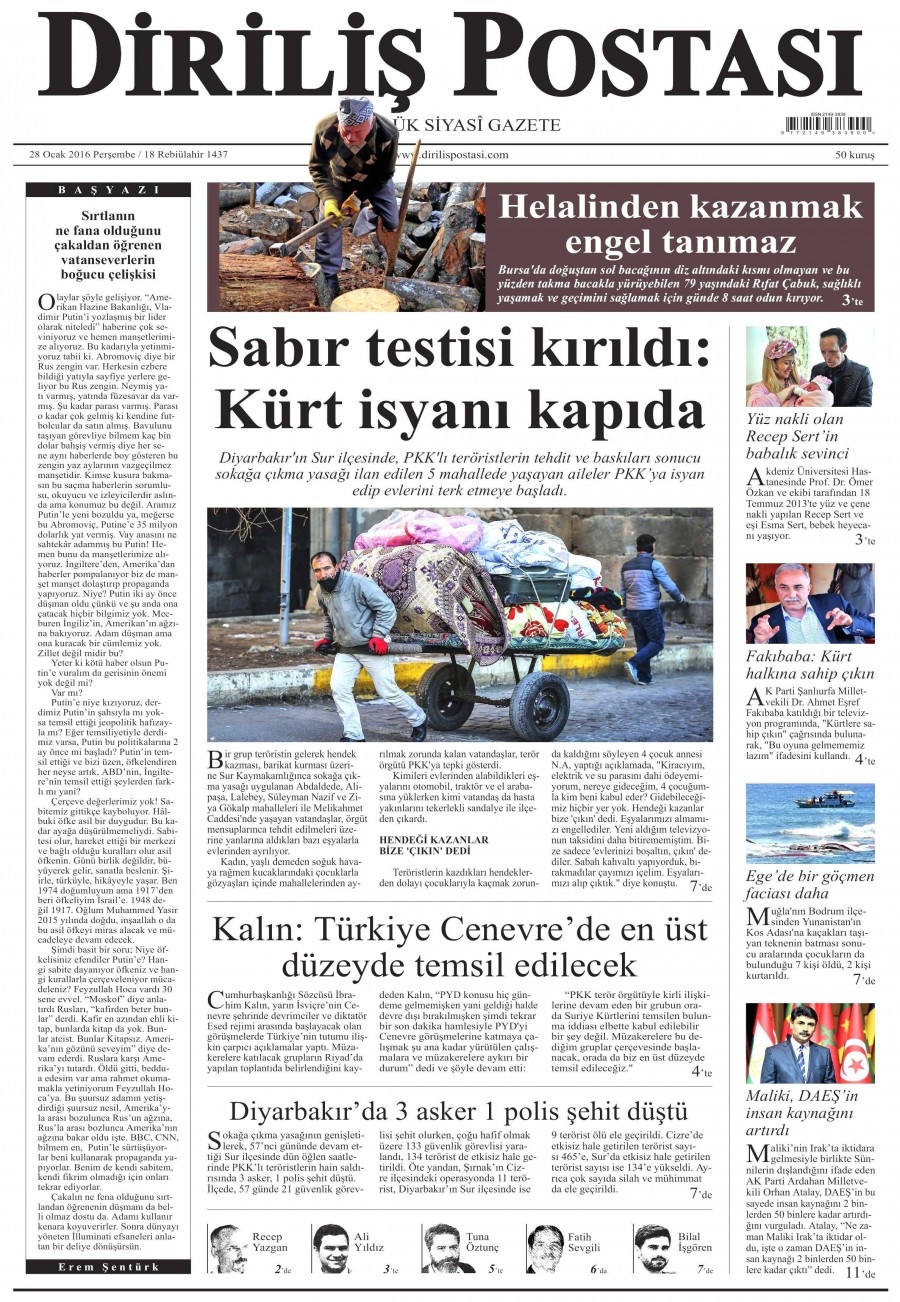 Gazeteler bugün ne yazdı? - 16