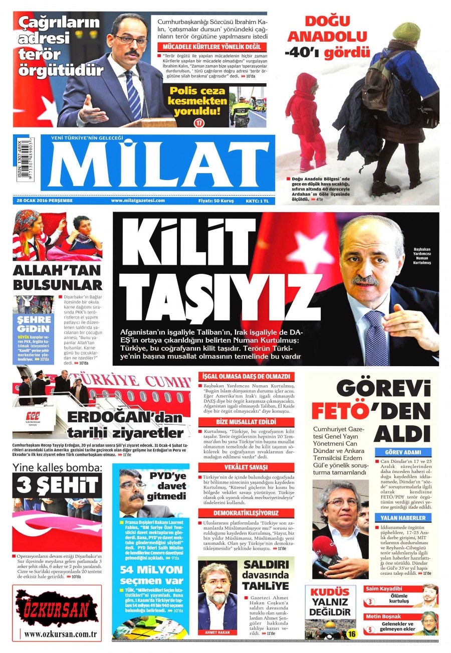 Gazeteler bugün ne yazdı? - 10