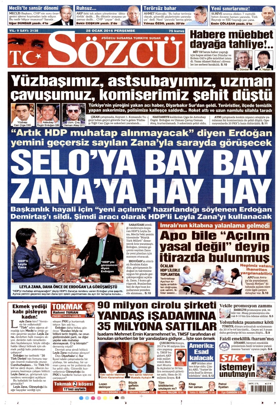 Gazeteler bugün ne yazdı? - 25