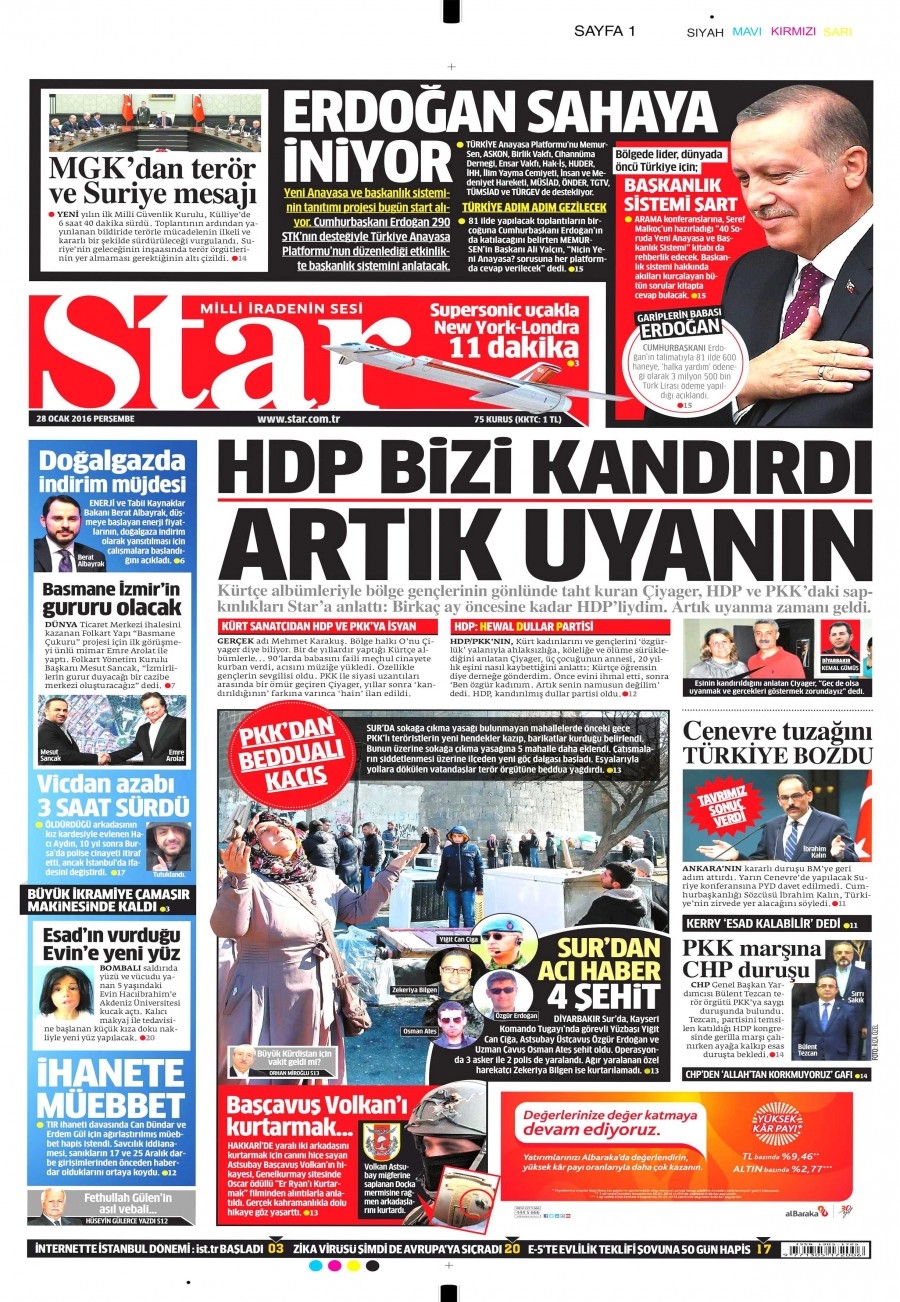 Gazeteler bugün ne yazdı? - 22