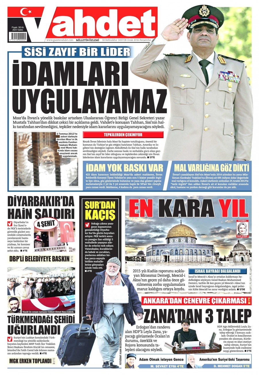 Gazeteler bugün ne yazdı? - 12