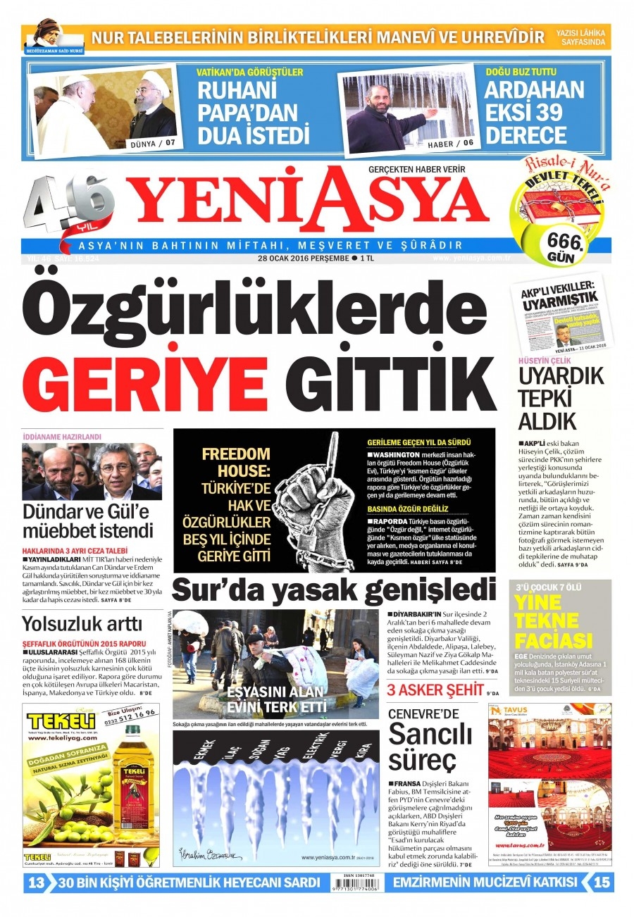 Gazeteler bugün ne yazdı? - 3