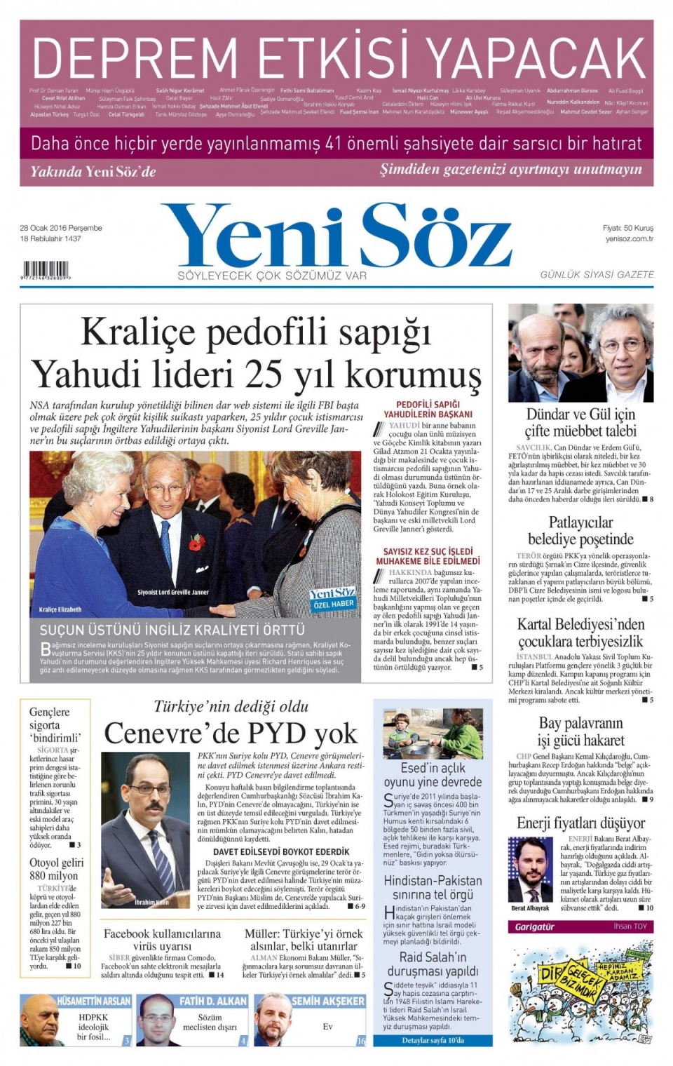 Gazeteler bugün ne yazdı? - 28