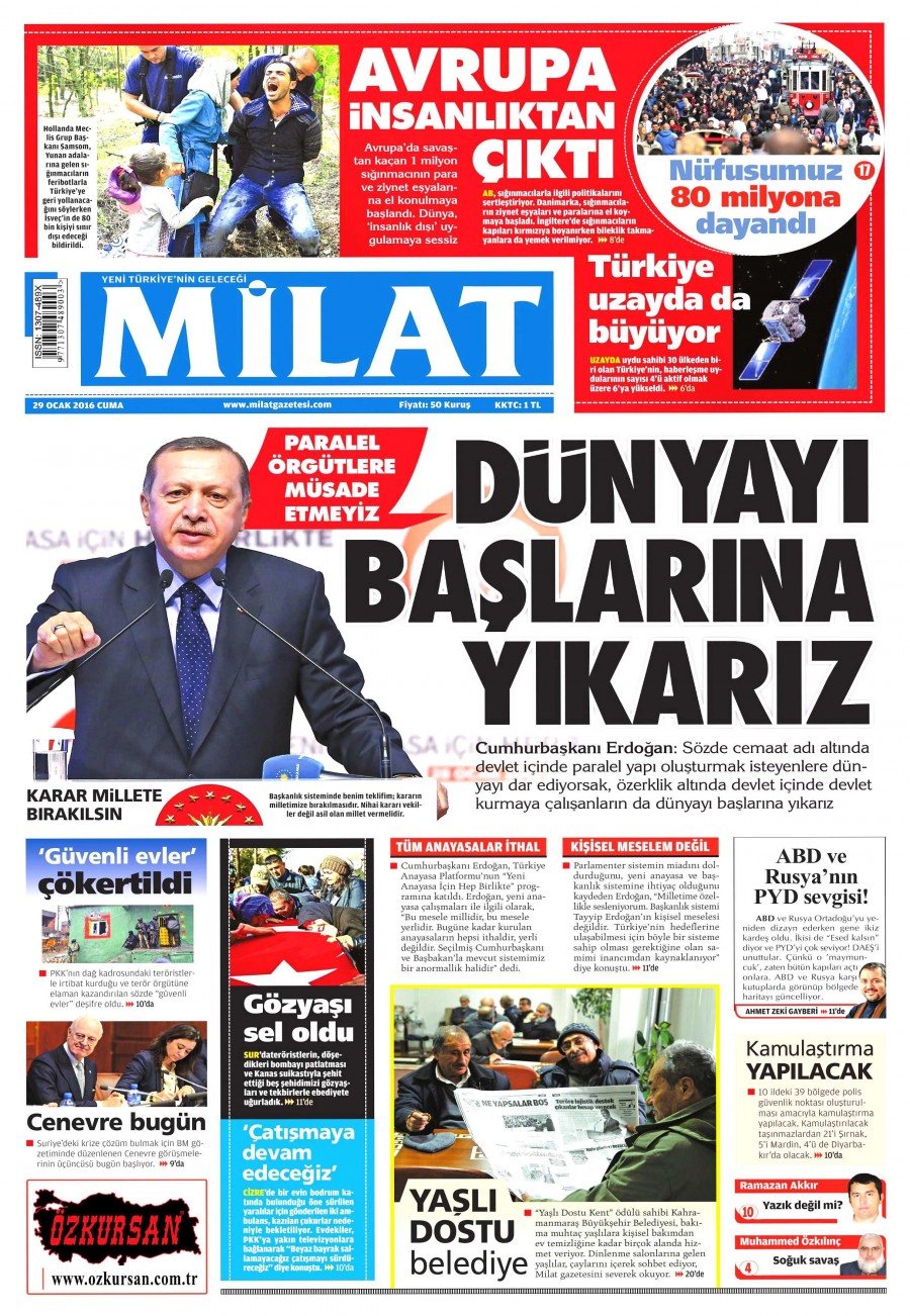 Gazeteler bugün ne yazdı? - 876