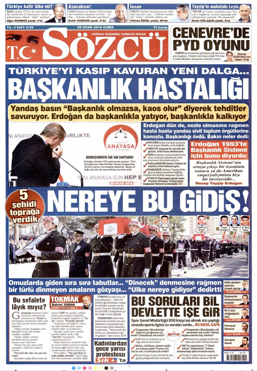 Gazeteler bugün ne yazdı? - 757