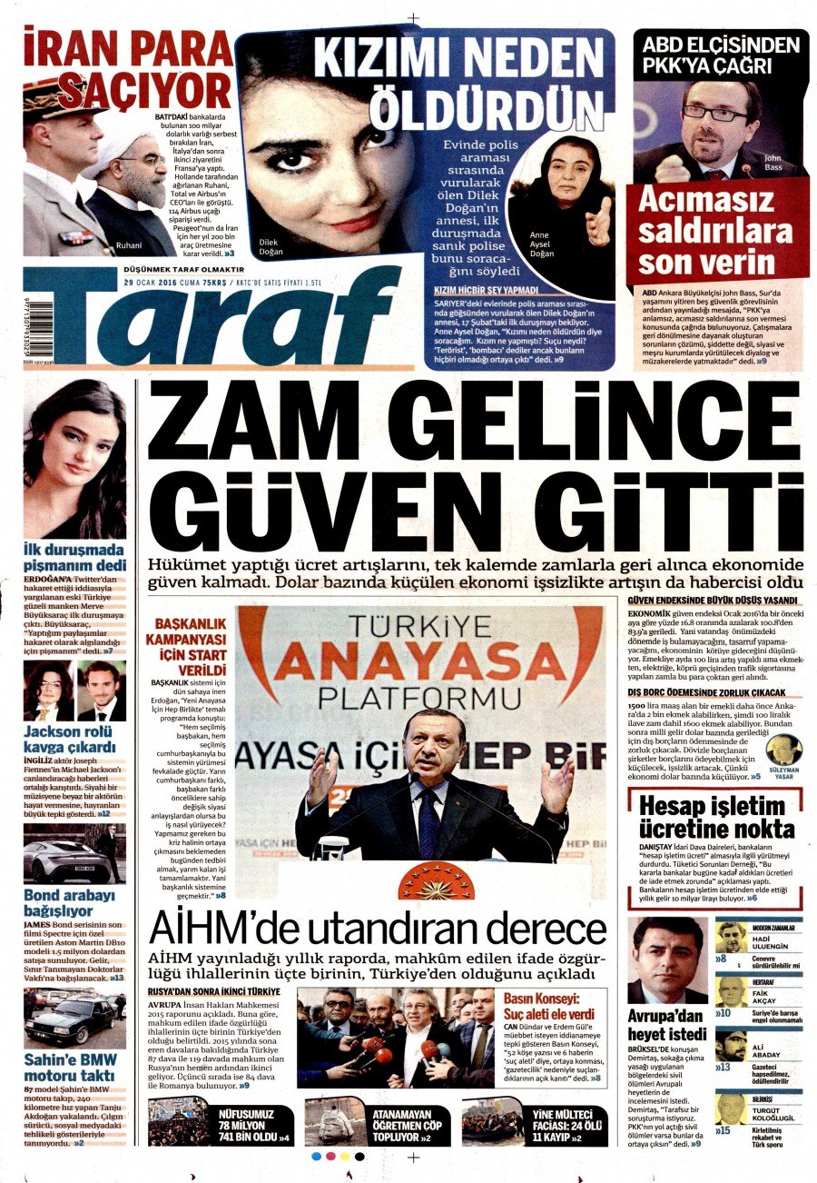 Gazeteler bugün ne yazdı? - 740