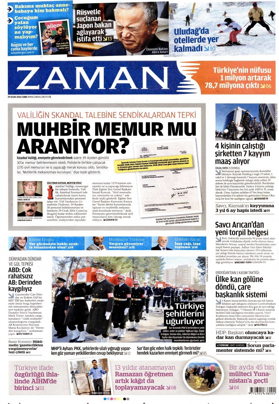 Gazeteler bugün ne yazdı? - 835