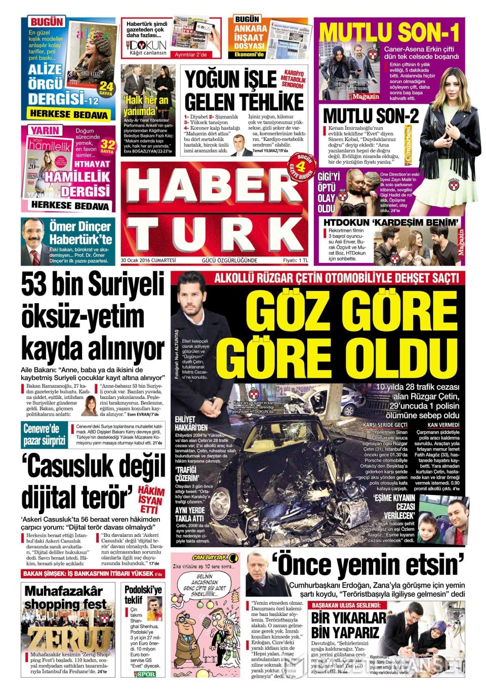 Gazeteler bugün ne yazdı? - 866