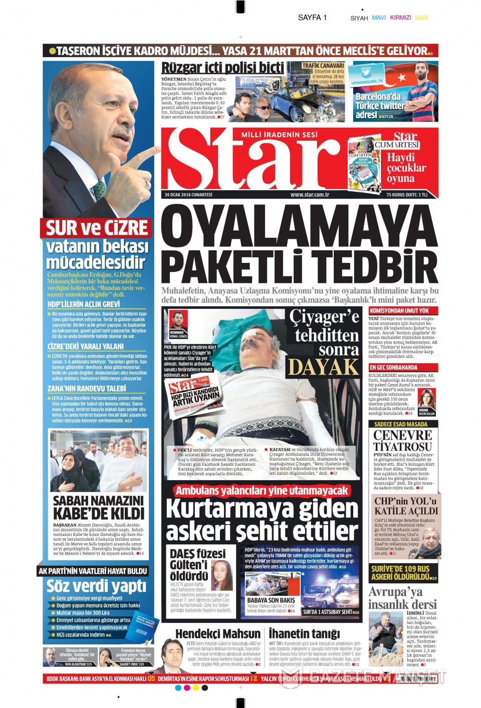 Gazeteler bugün ne yazdı? - 592