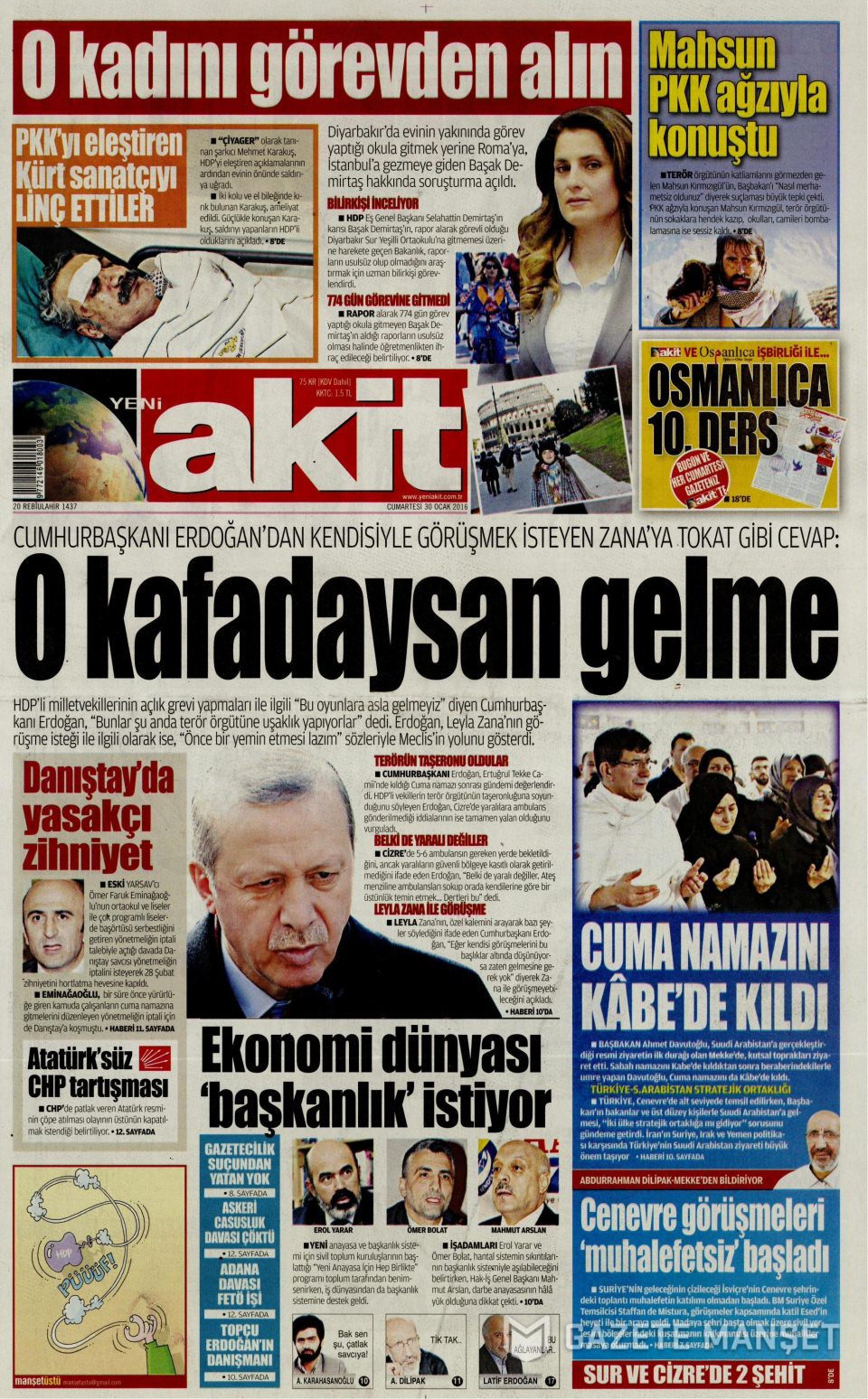 Gazeteler bugün ne yazdı? - 688