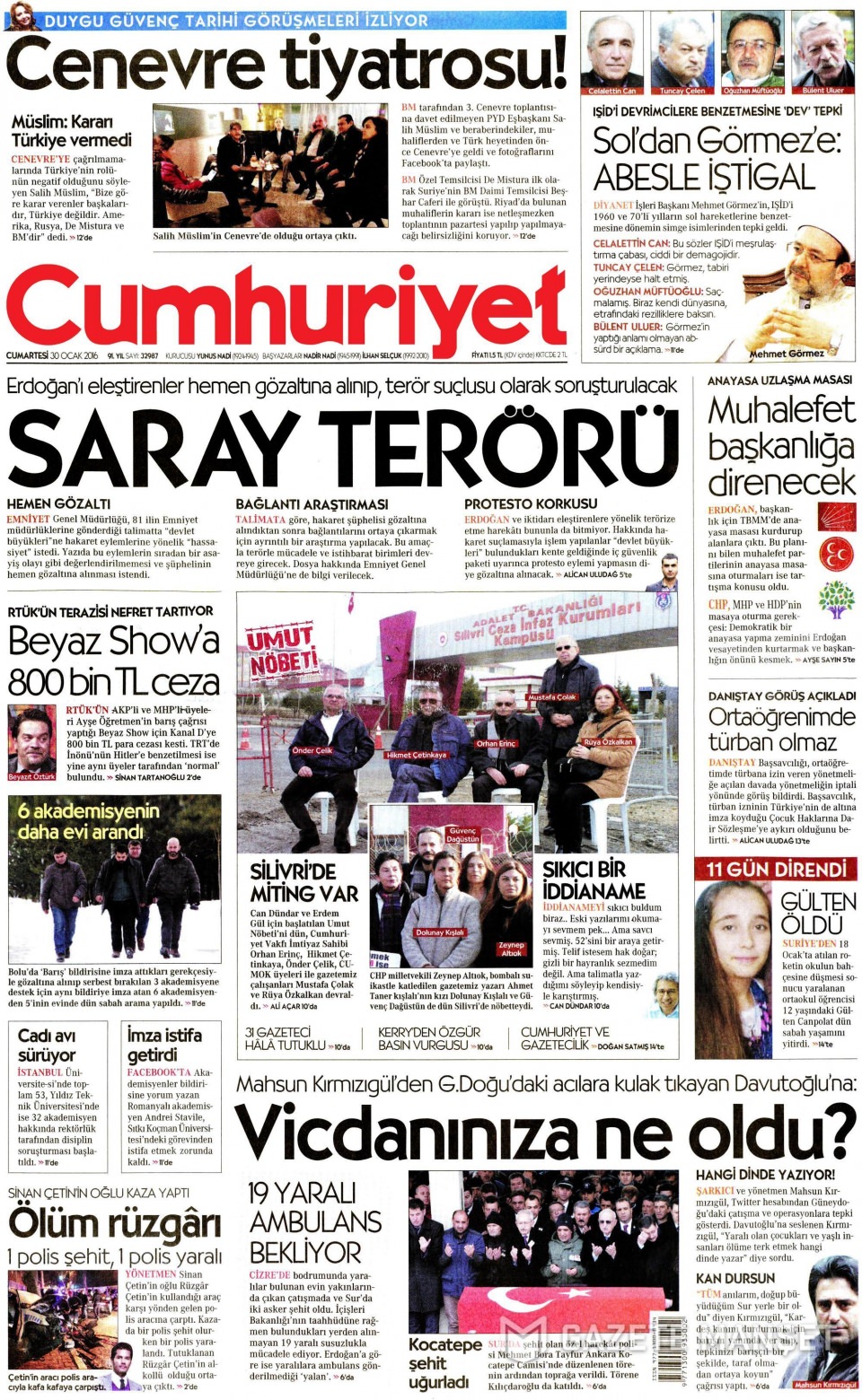 Gazeteler bugün ne yazdı? - 718