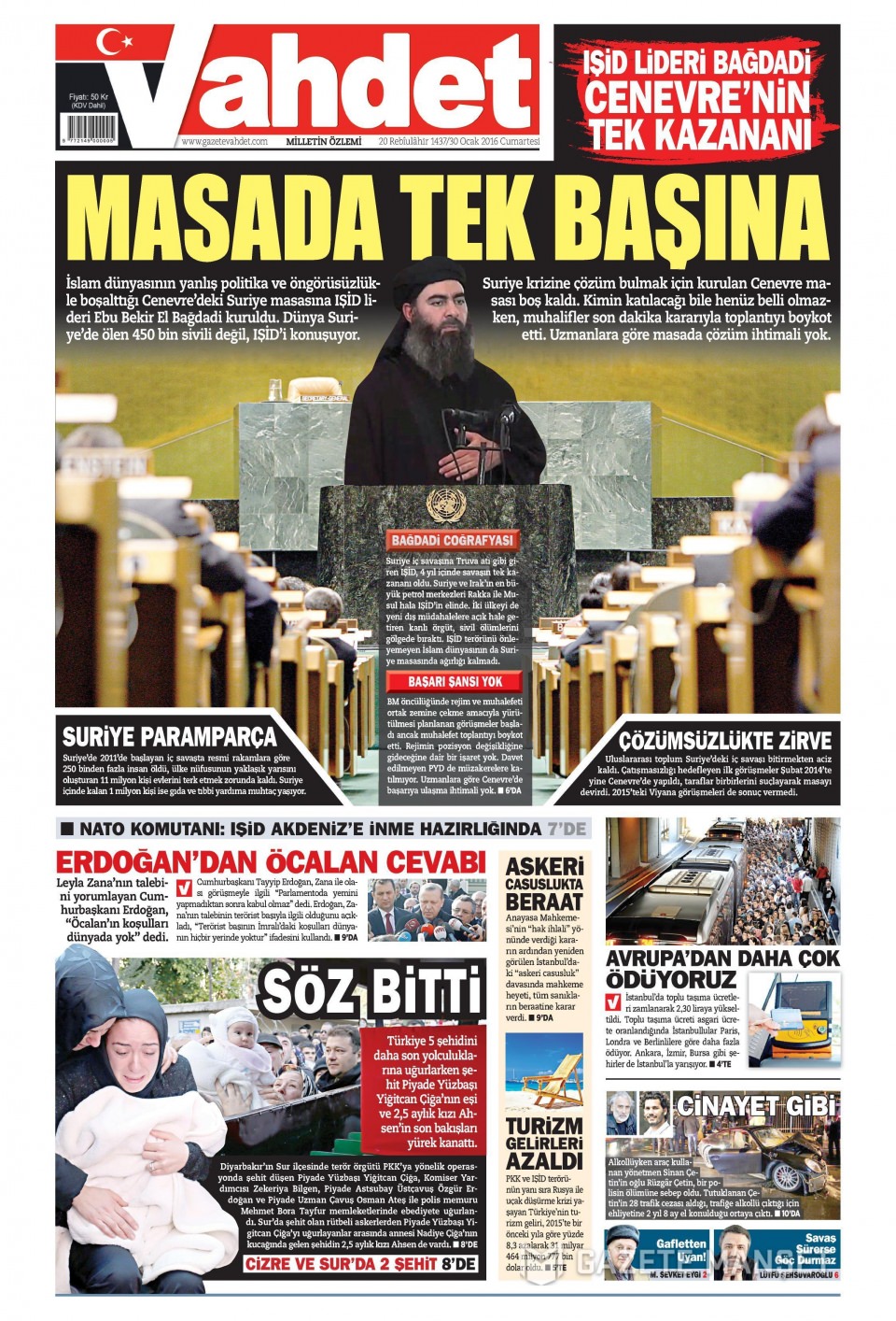 Gazeteler bugün ne yazdı? - 675