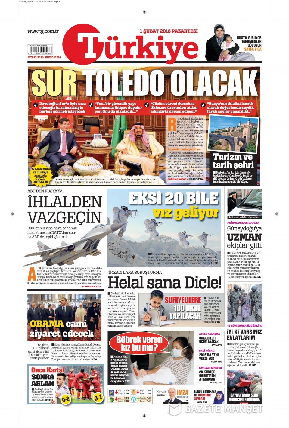 Gazeteler bugün ne yazdı? - 802