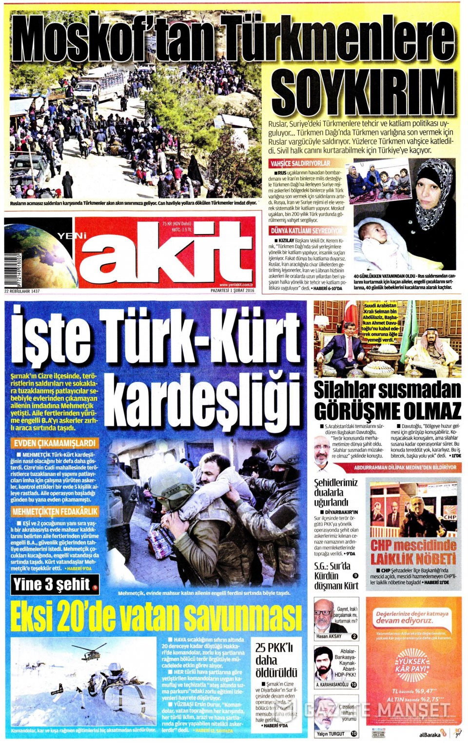 Gazeteler bugün ne yazdı? - 898