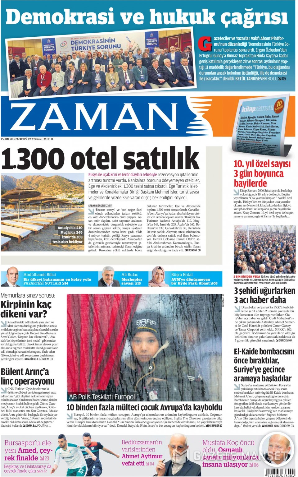 Gazeteler bugün ne yazdı? - 820