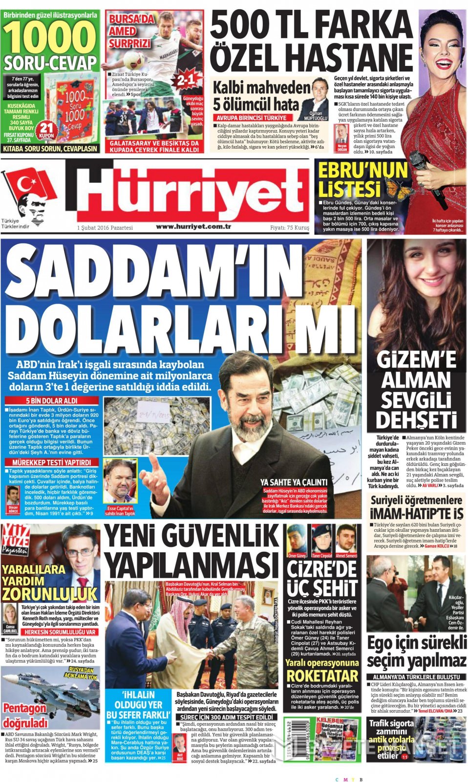 Gazeteler bugün ne yazdı? - 910