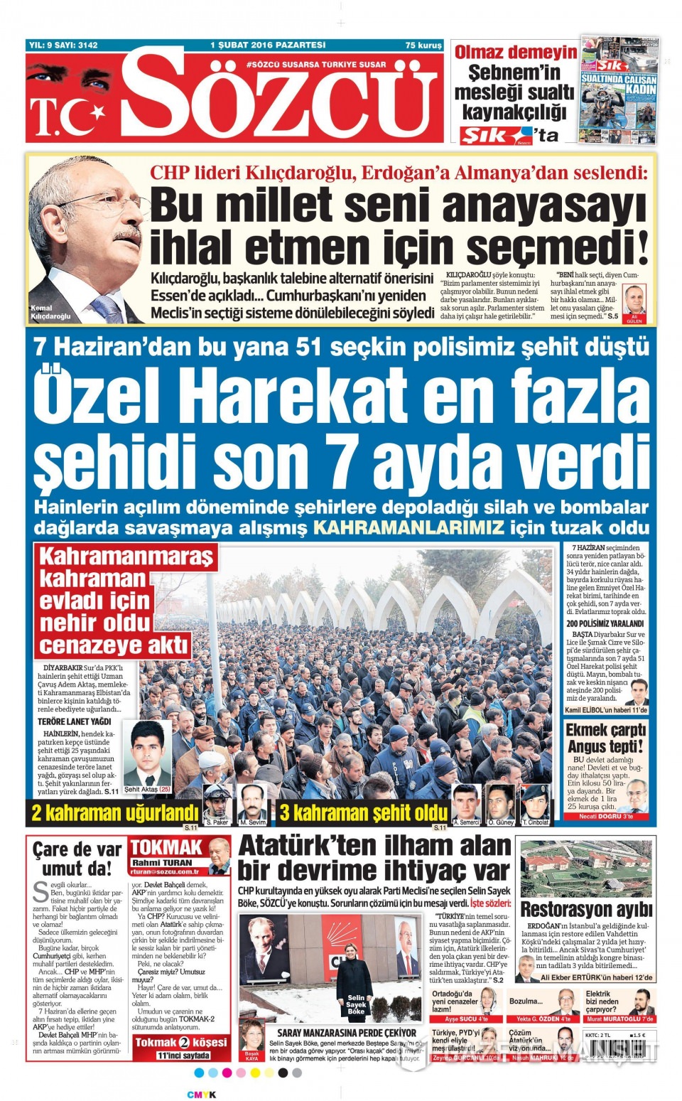 Gazeteler bugün ne yazdı? - 764