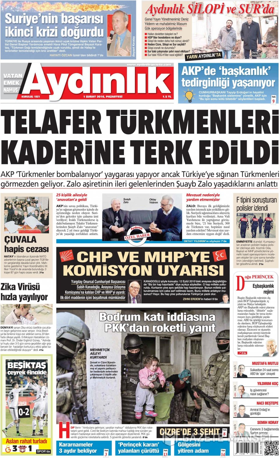 Gazeteler bugün ne yazdı? - 696