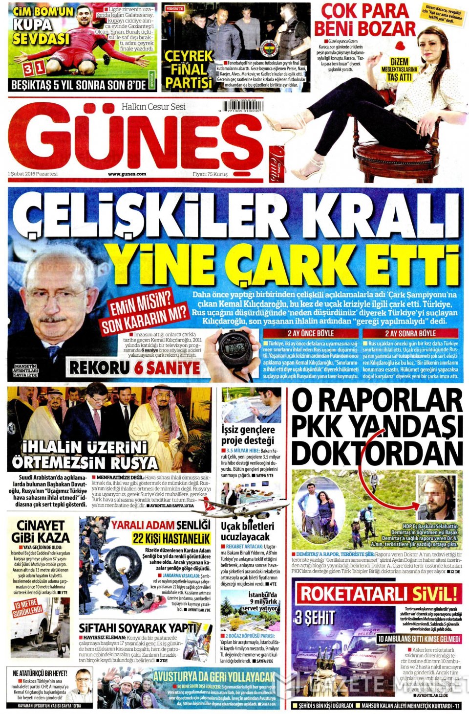 Gazeteler bugün ne yazdı? - 945