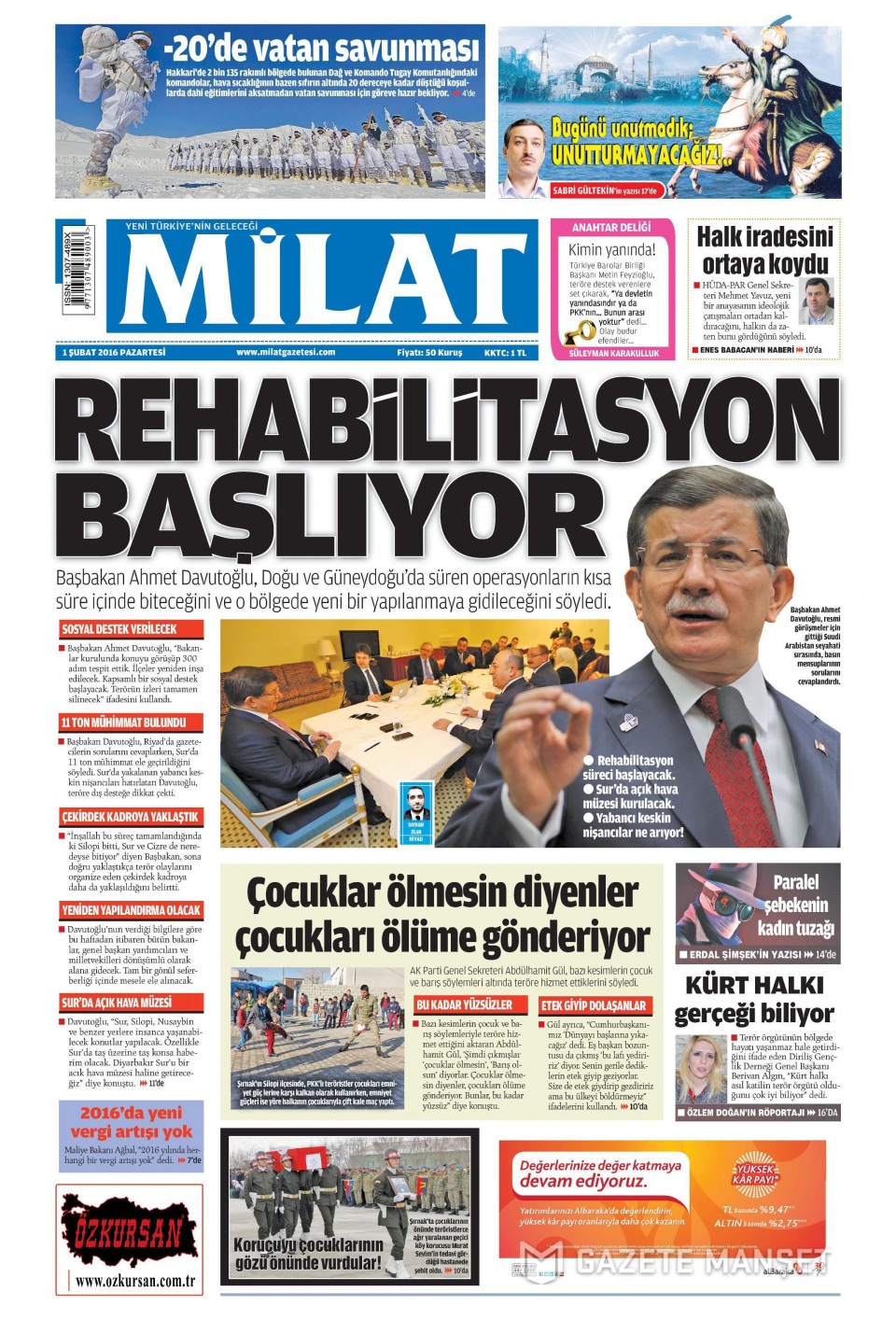 Gazeteler bugün ne yazdı? - 644