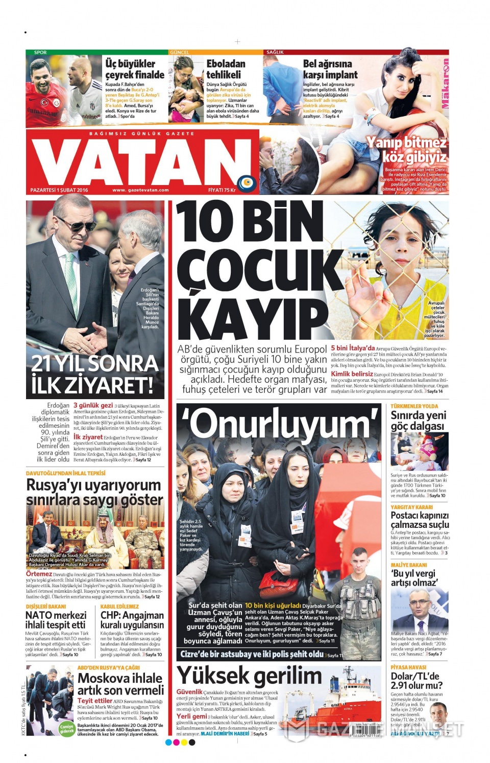 Gazeteler bugün ne yazdı? - 637