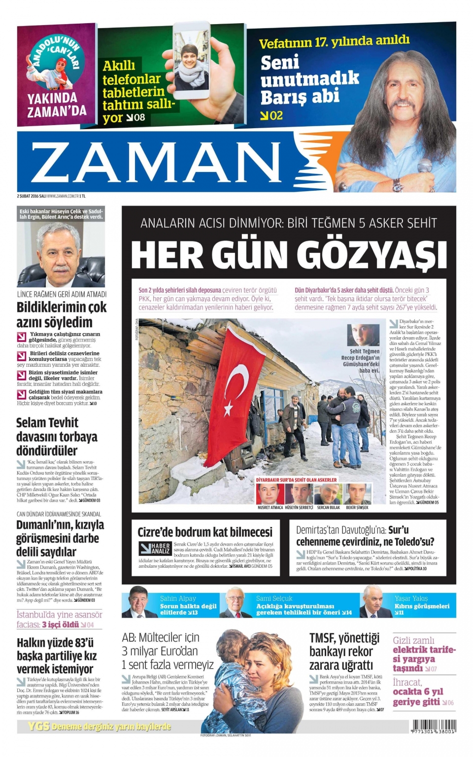 Gazeteler bugün ne yazdı? - 6