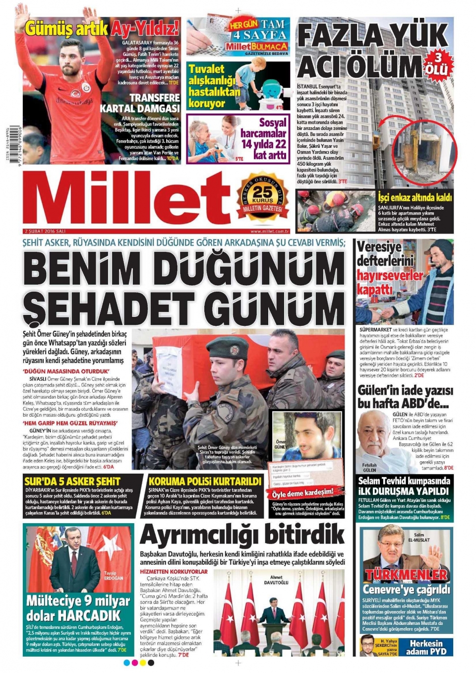 Gazeteler bugün ne yazdı? - 12