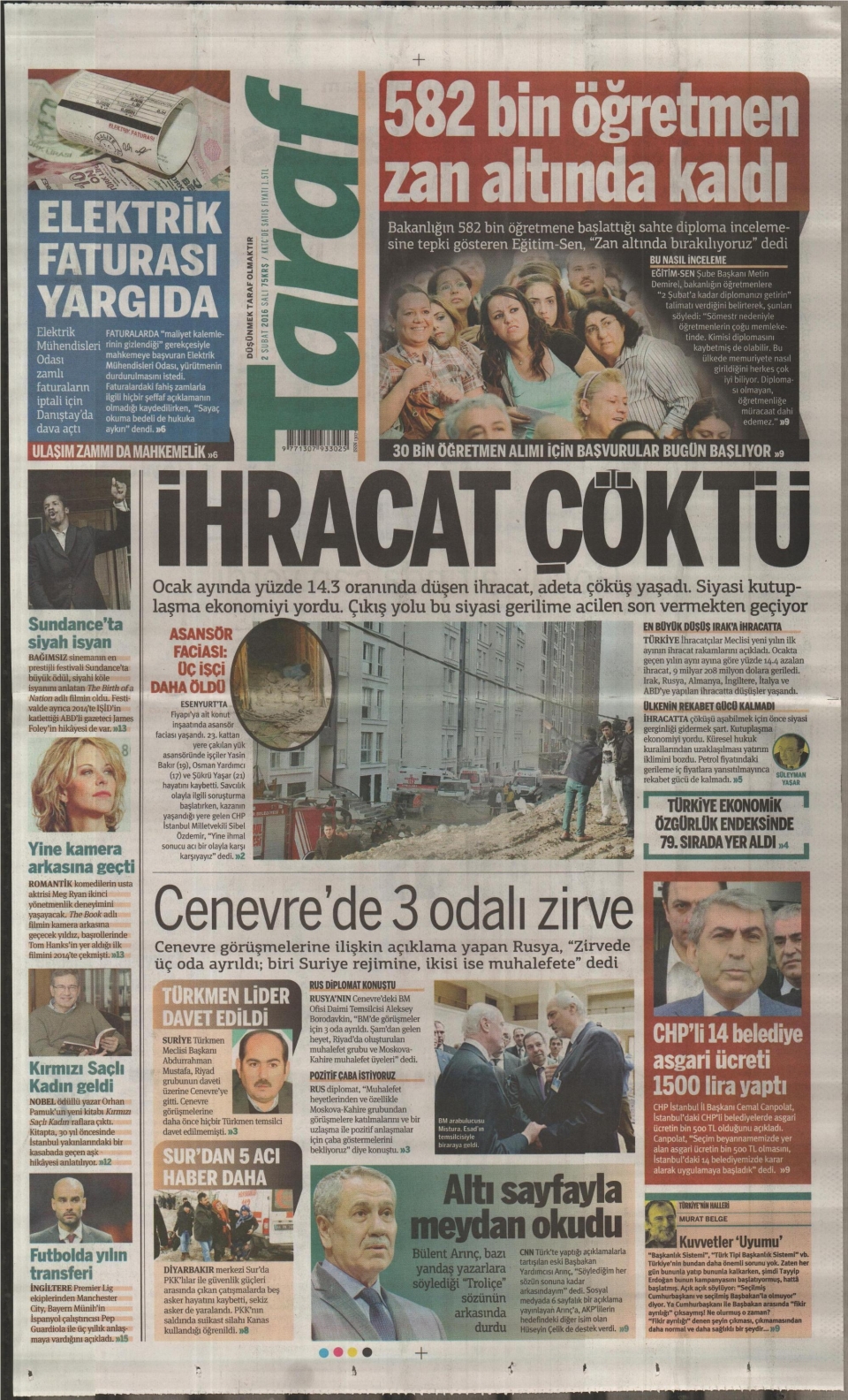 Gazeteler bugün ne yazdı? - 16