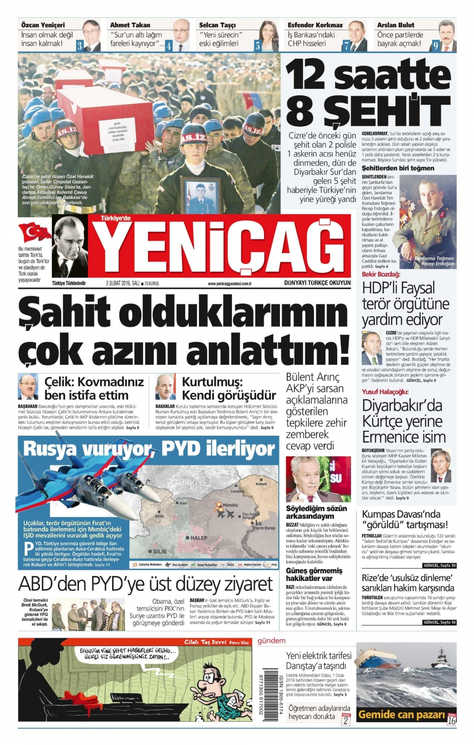 Gazeteler bugün ne yazdı? - 23