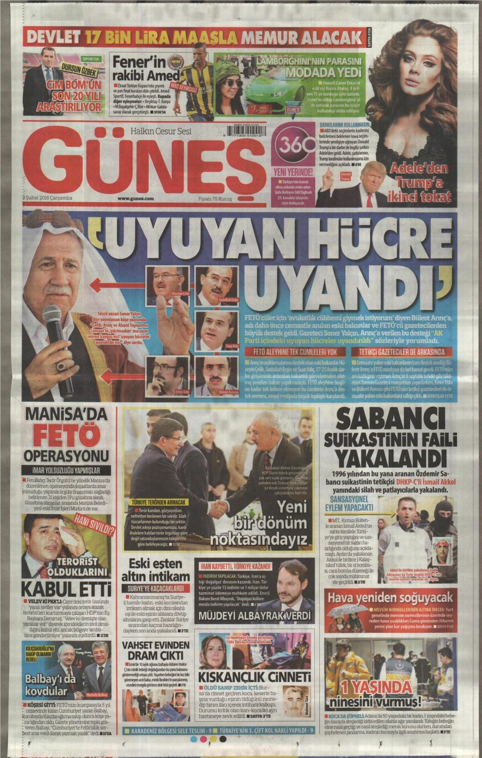 Gazeteler bugün ne yazdı? - 26