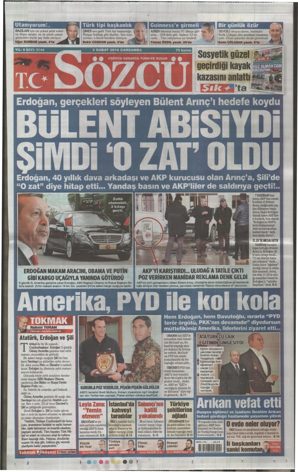 Gazeteler bugün ne yazdı? - 18