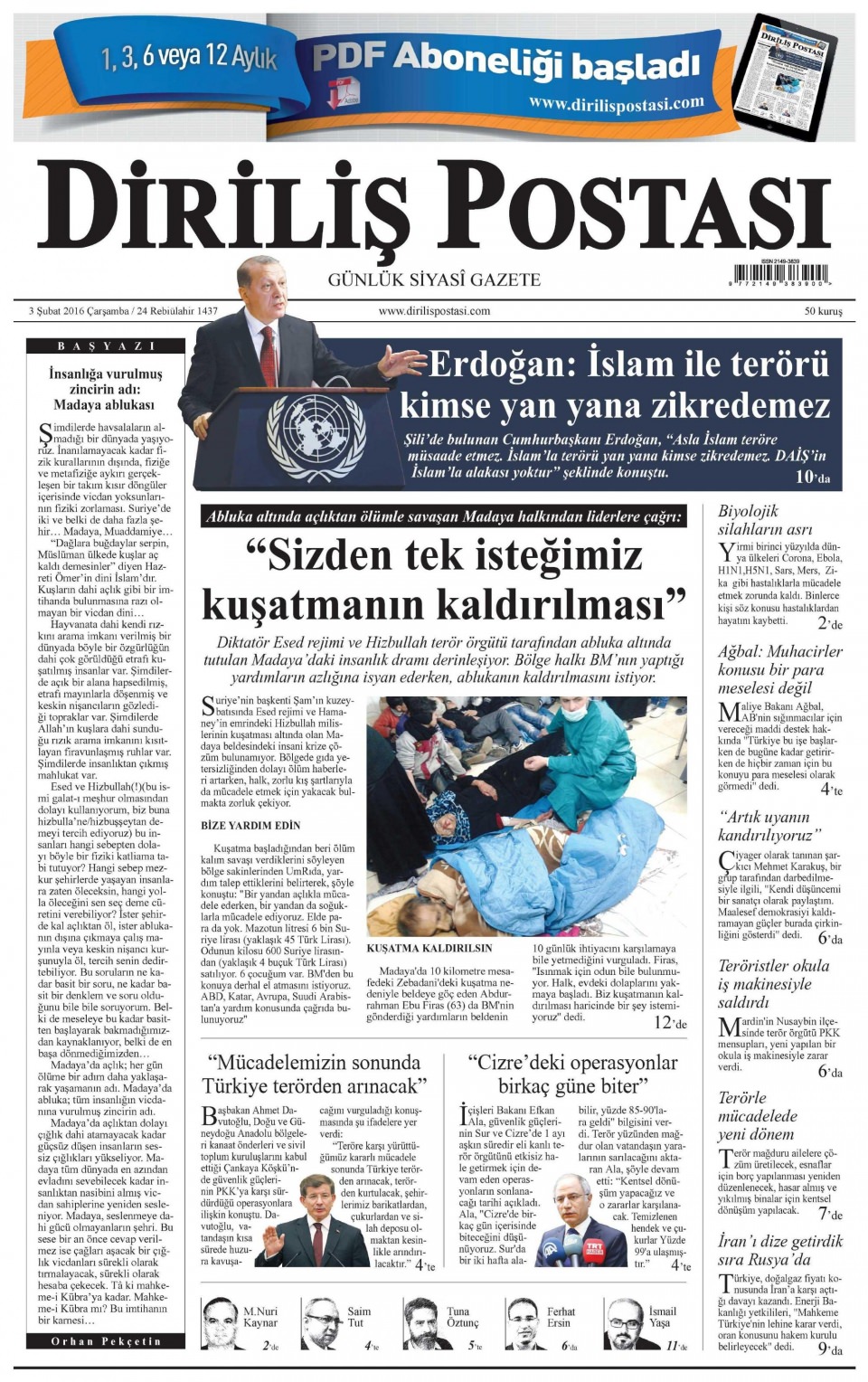 Gazeteler bugün ne yazdı? - 15