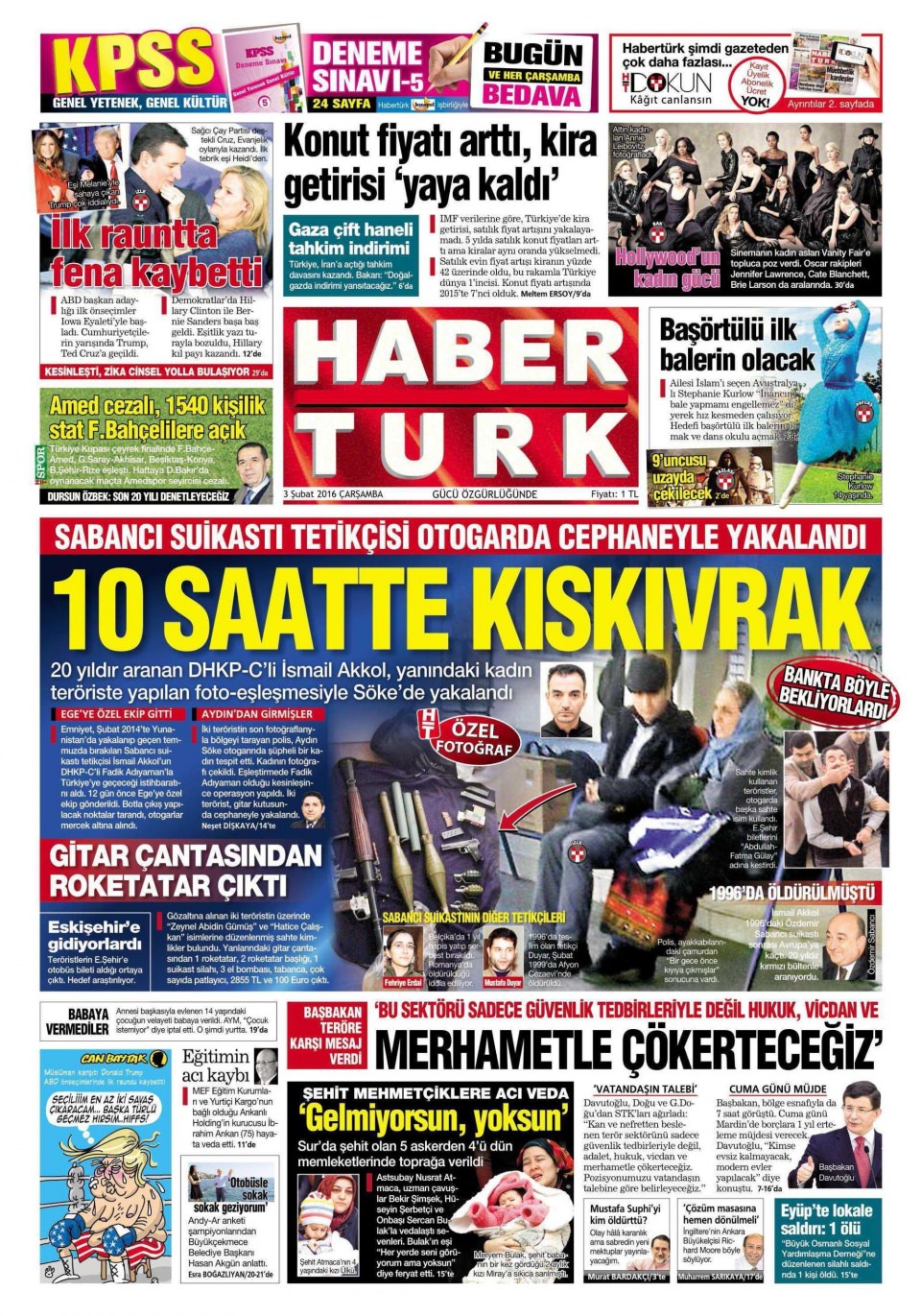 Gazeteler bugün ne yazdı? - 14