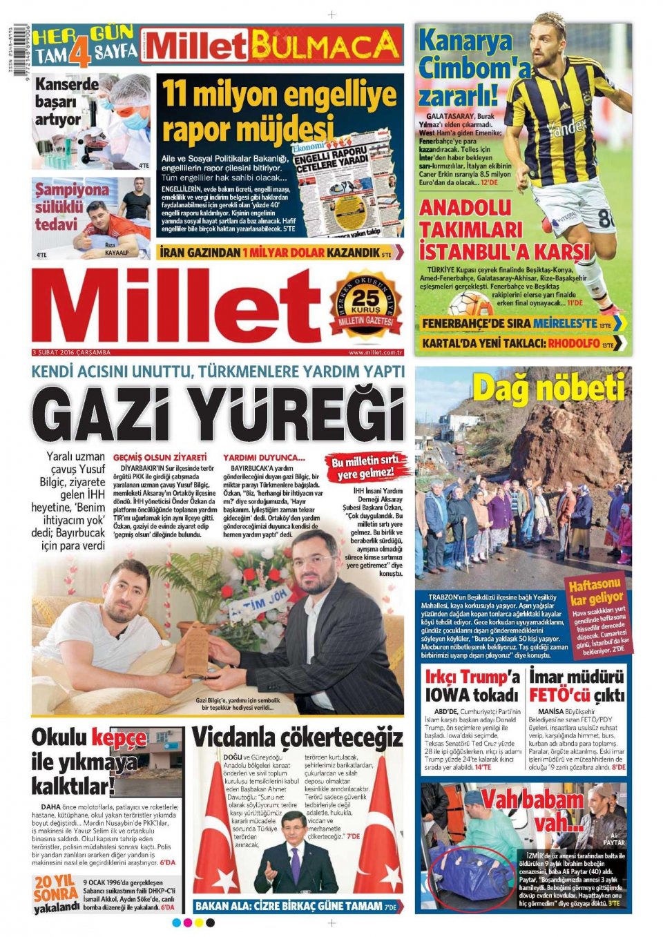 Gazeteler bugün ne yazdı? - 4