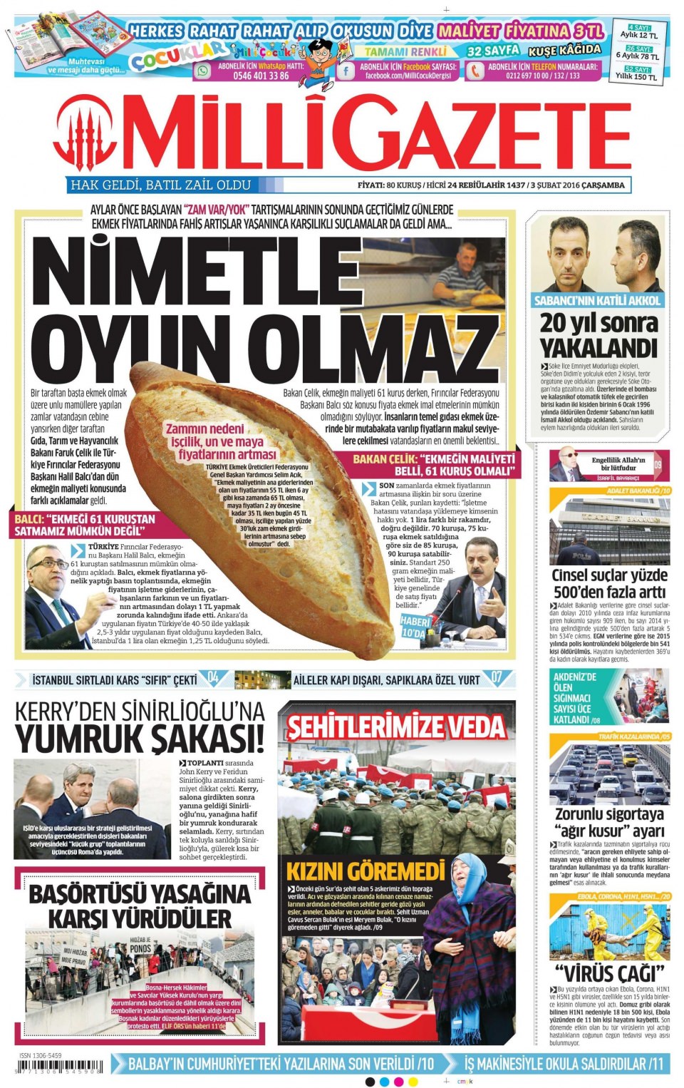 Gazeteler bugün ne yazdı? - 1