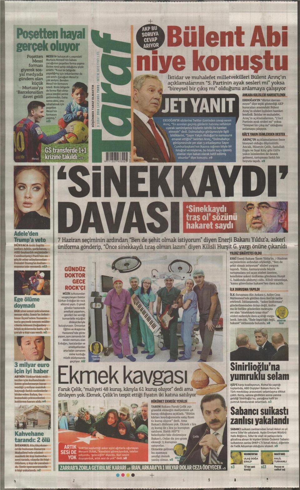 Gazeteler bugün ne yazdı? - 17