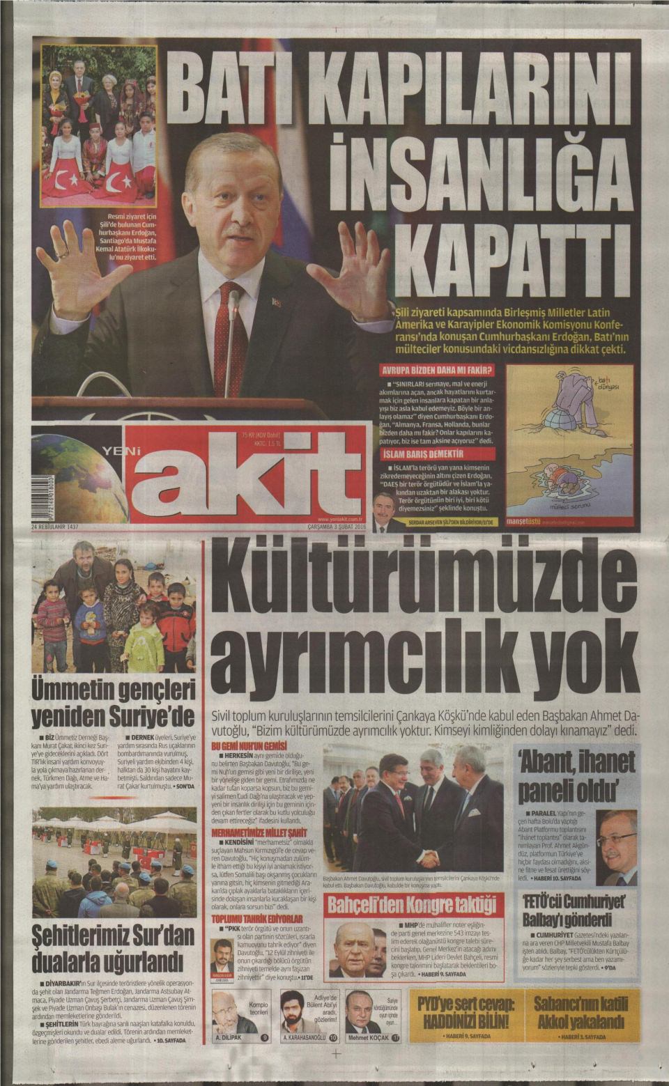 Gazeteler bugün ne yazdı? - 21