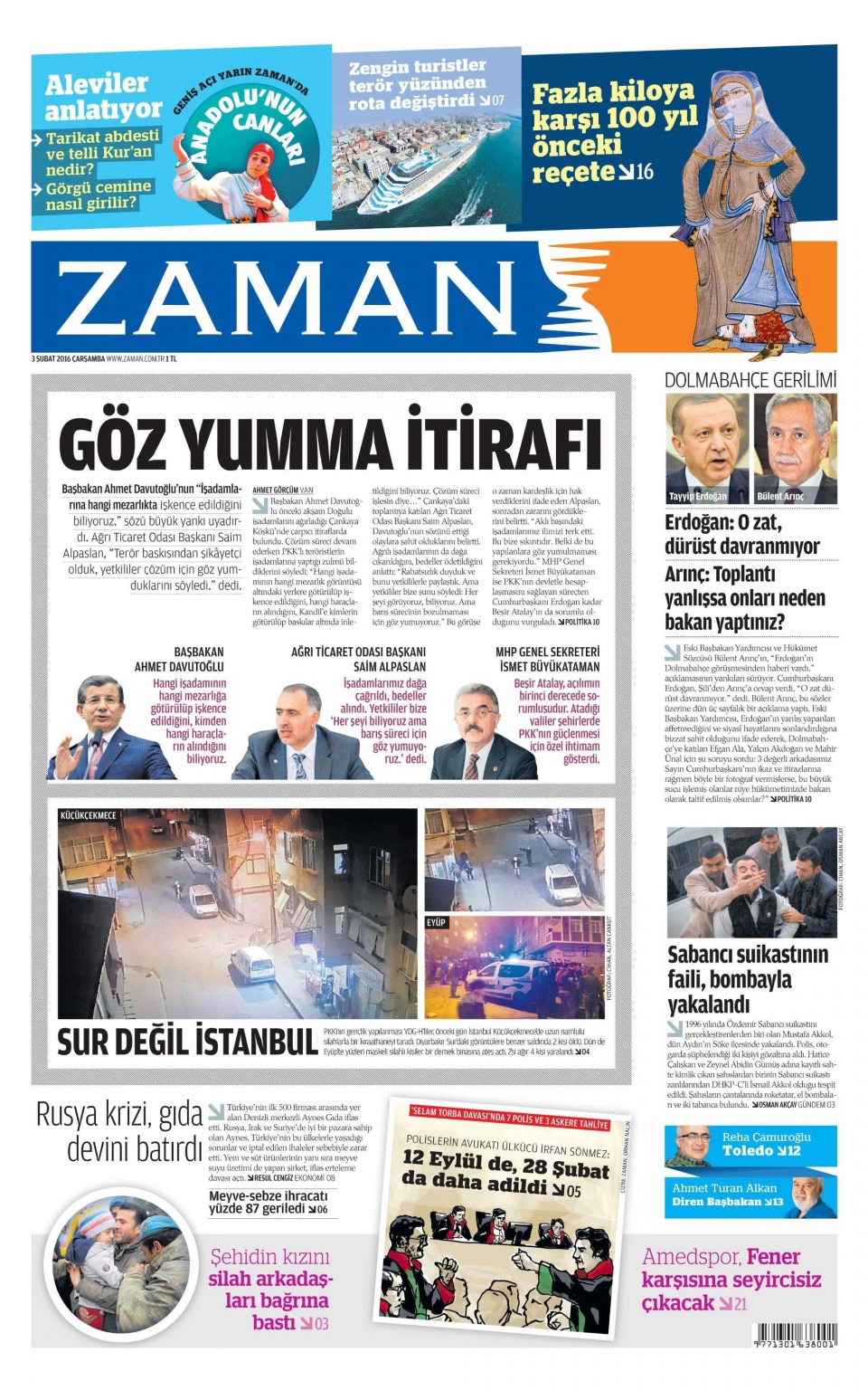 Gazeteler bugün ne yazdı? - 25