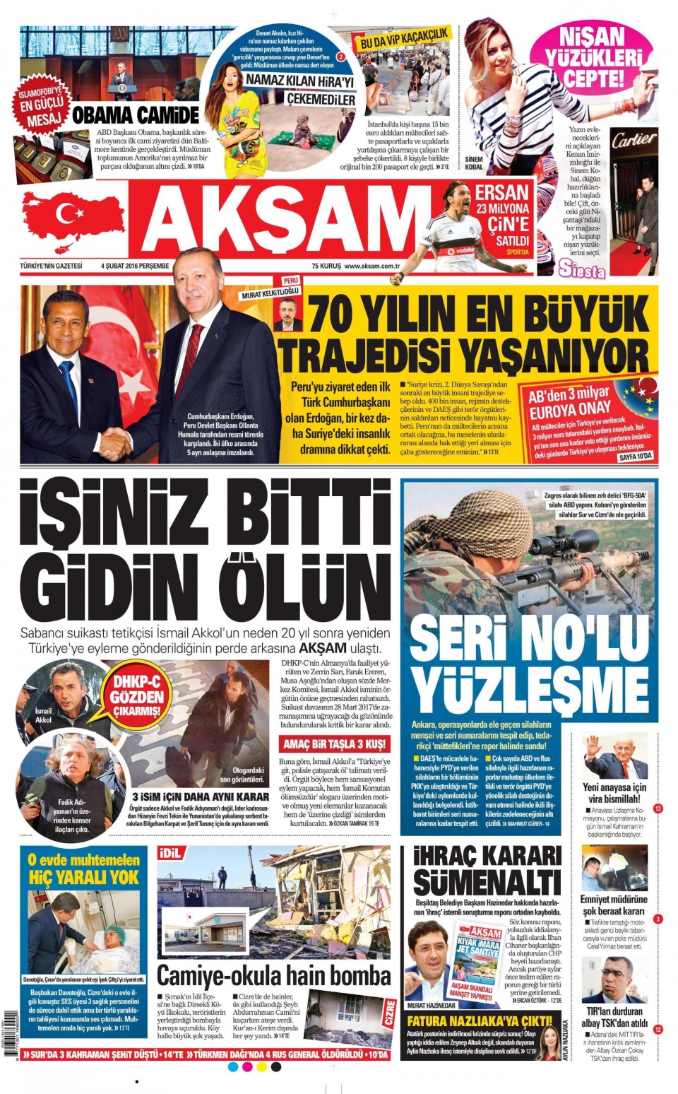 Gazeteler bugün ne yazdı? - 930