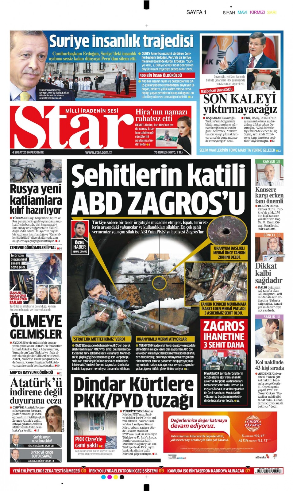 Gazeteler bugün ne yazdı? - 613