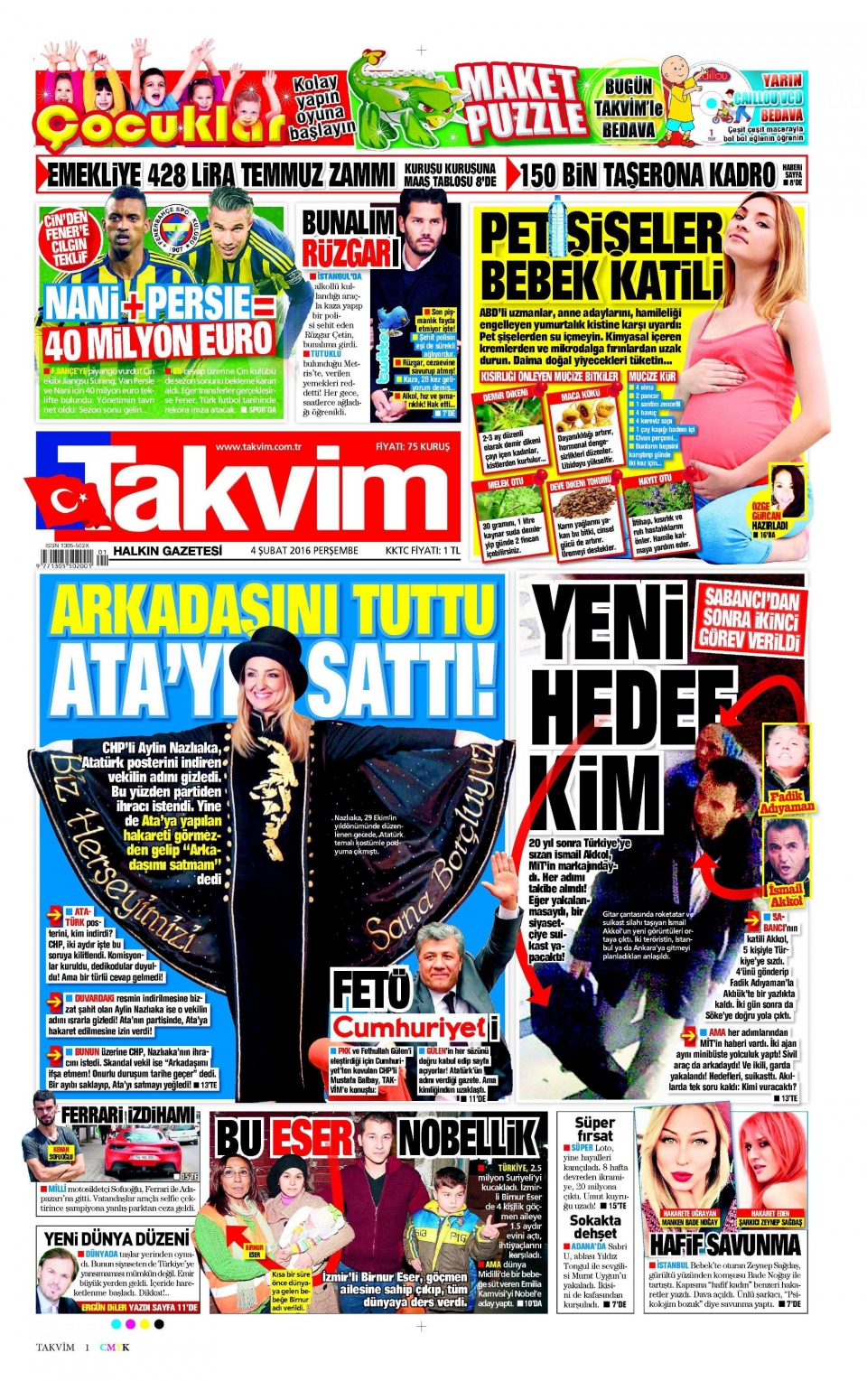 Gazeteler bugün ne yazdı? - 794