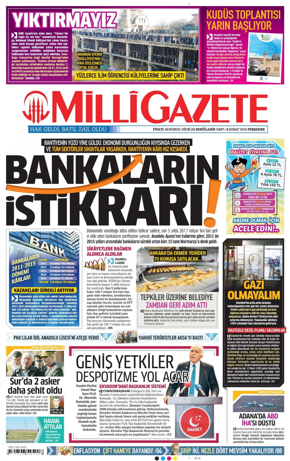 Gazeteler bugün ne yazdı? - 917