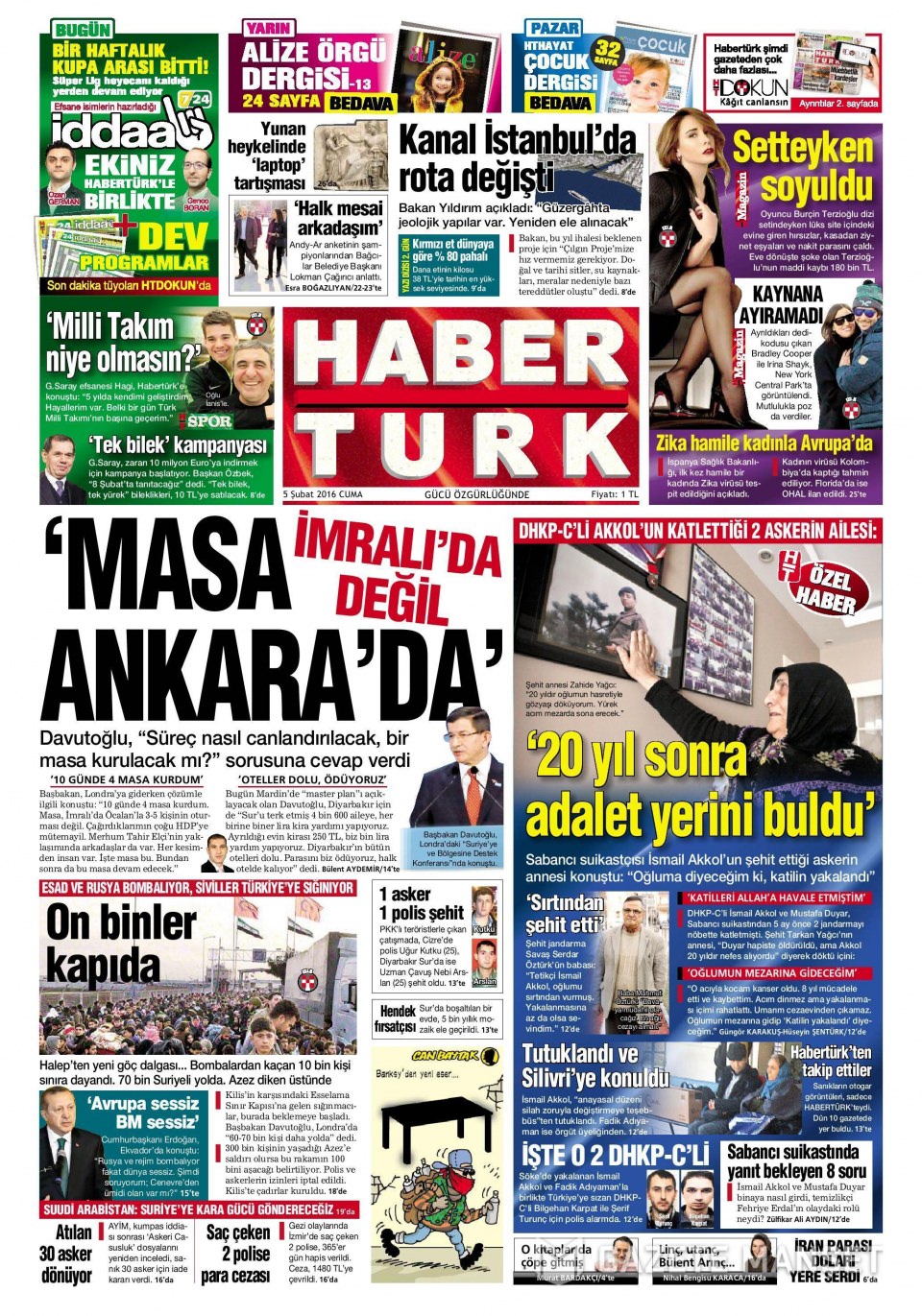 Gazeteler bugün ne yazdı? - 5