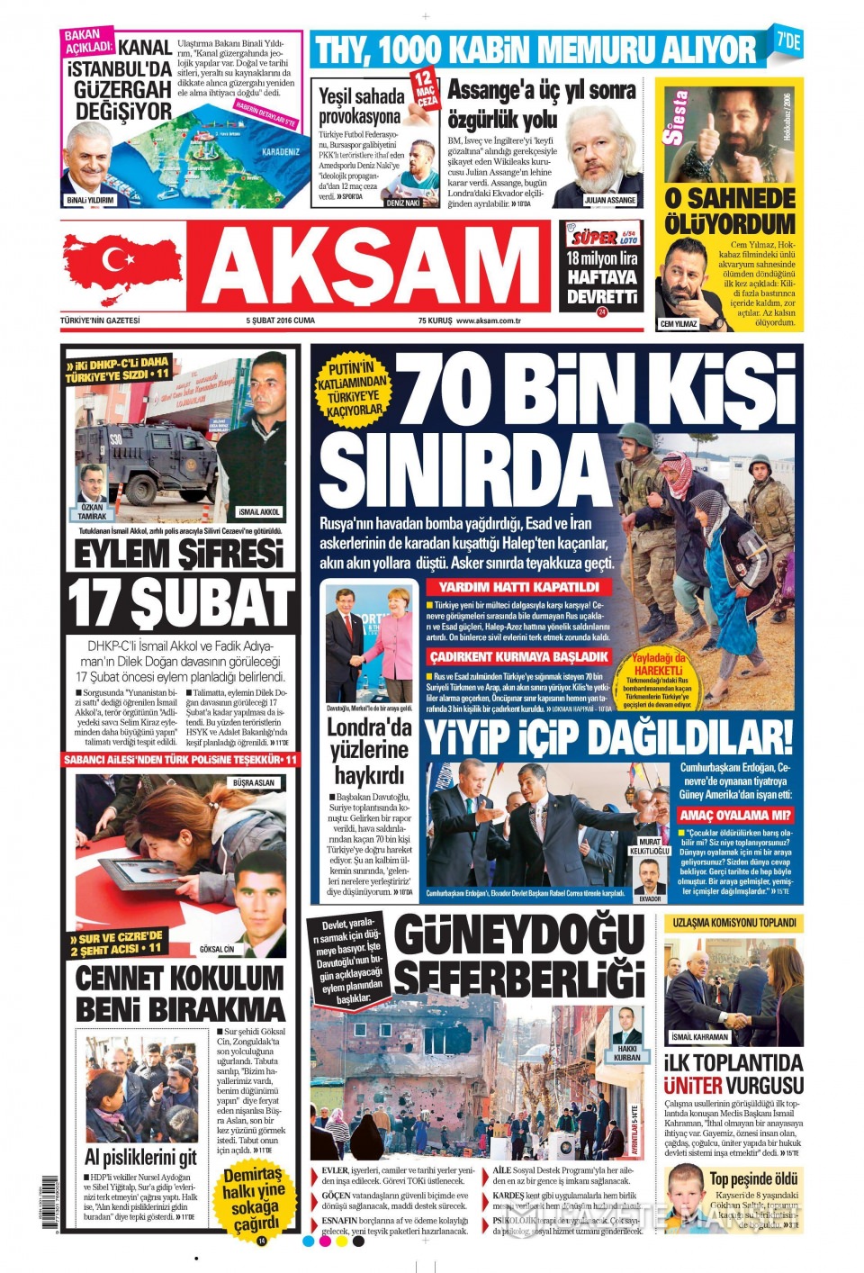 Gazeteler bugün ne yazdı? - 23