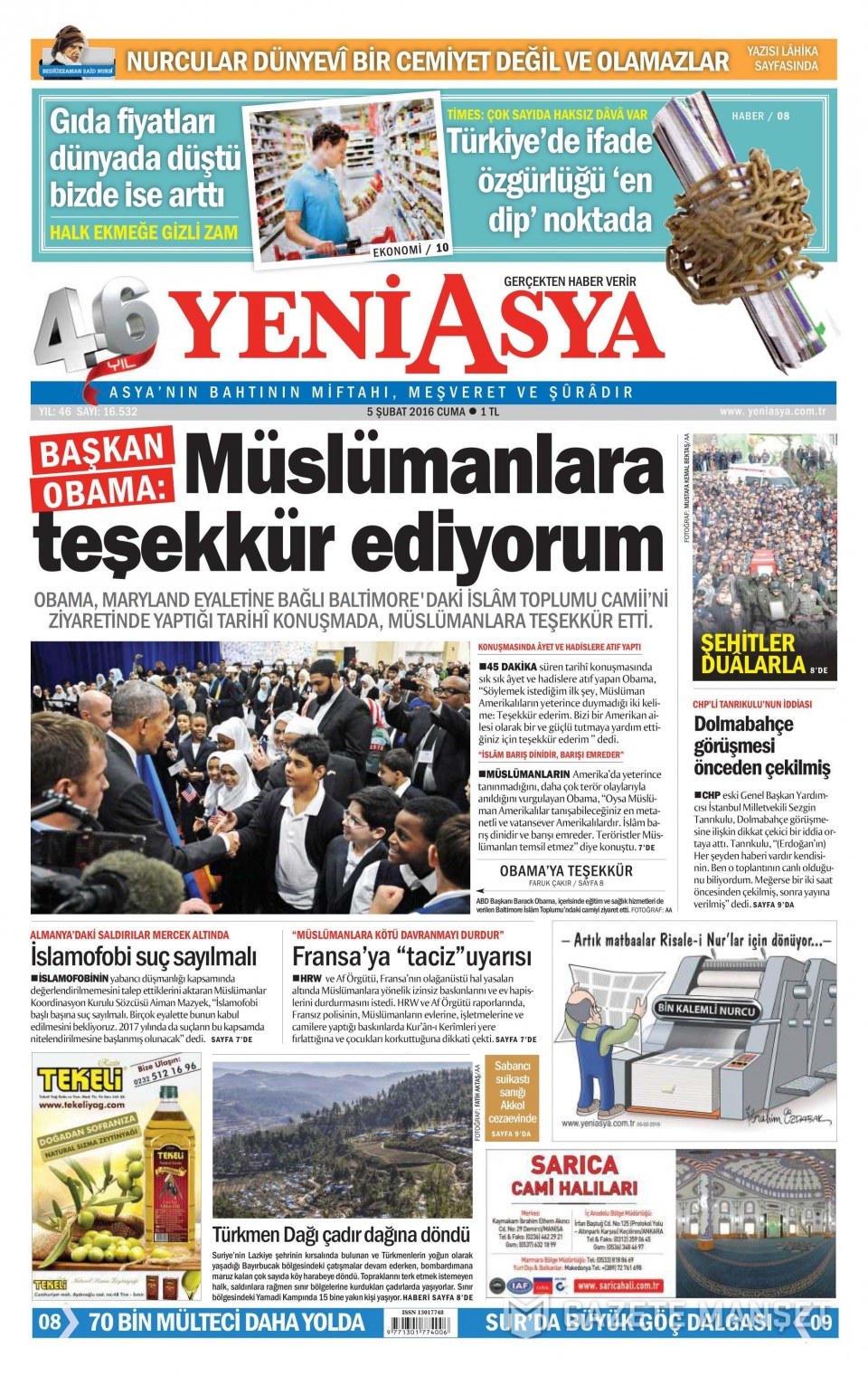 Gazeteler bugün ne yazdı? - 25