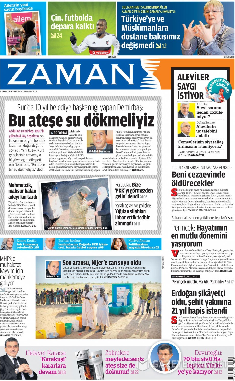 Gazeteler bugün ne yazdı? - 14